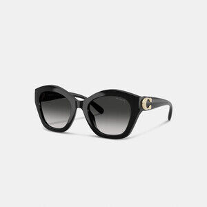 Coach Maxi Sculpted C Oversized Sunglasses